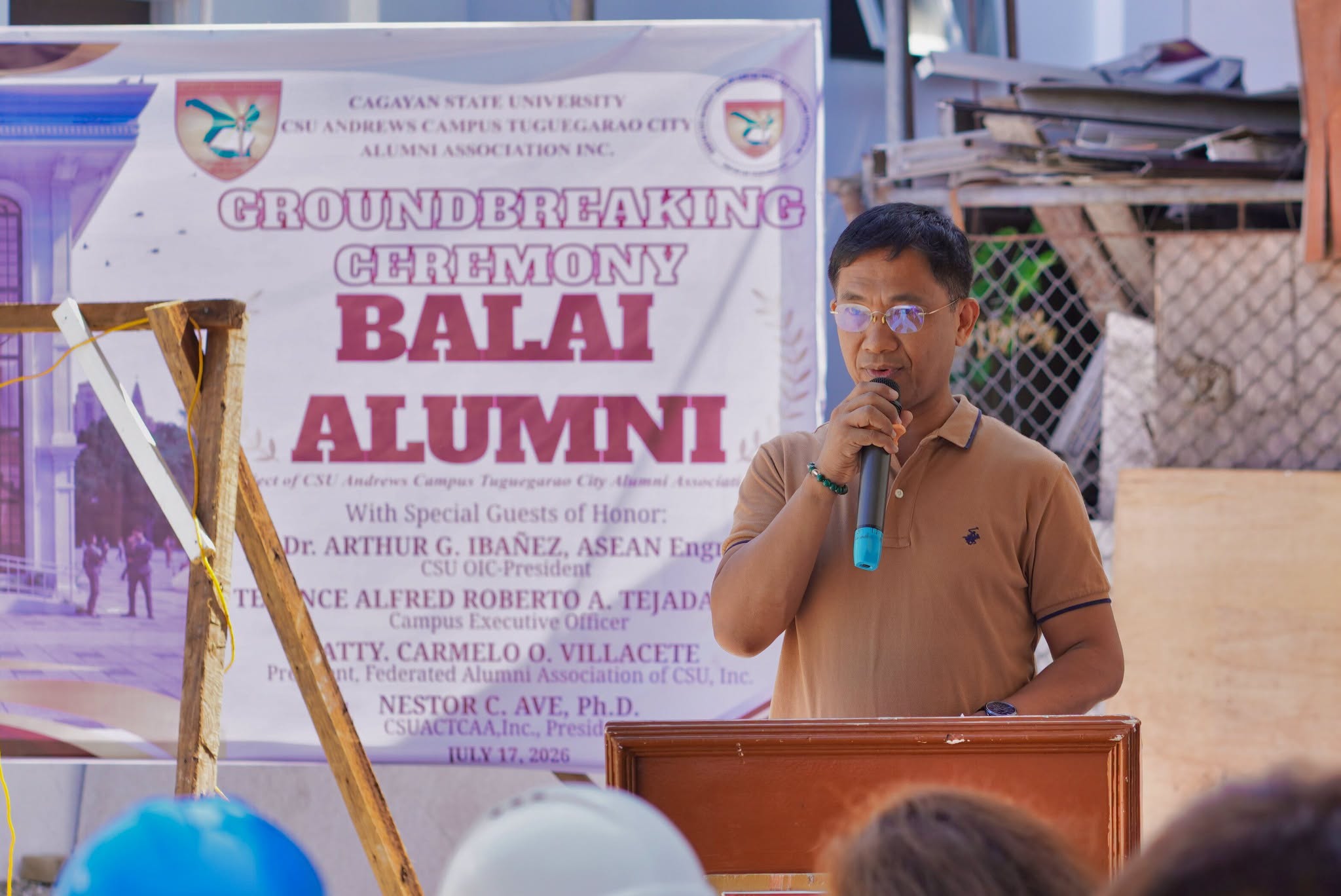 CSU ANDREWS BREAKS GROUND FOR THREE-STOREY BALAI ALUMNI BUILDING photo 10